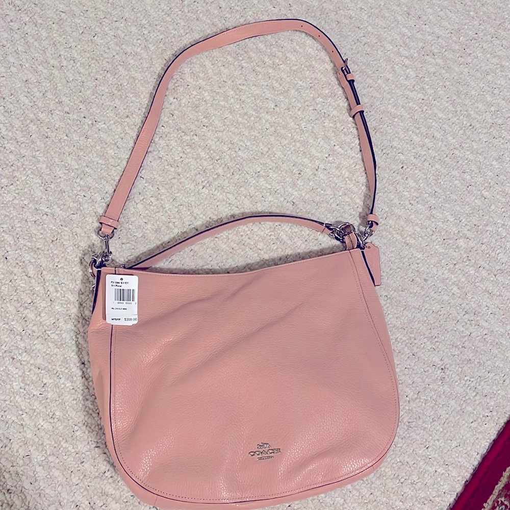 NWT Coach Petal pink Shoulder Bag